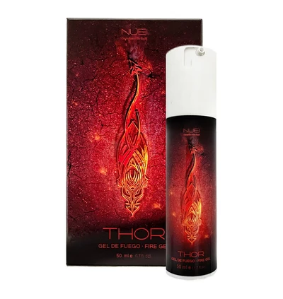 Nuei Thor Intense Pleasure Gel Extra Hot Effect 50Ml - Krople rozgrzewające ułatwiające orgazm