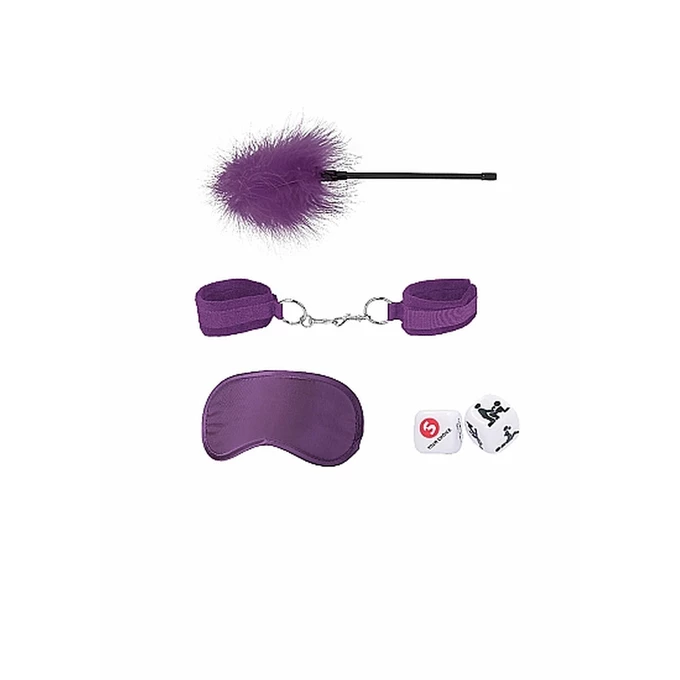 Ouch! Introductory Bondage Kit #2 Purple - Zestaw BDSM Fioletowy