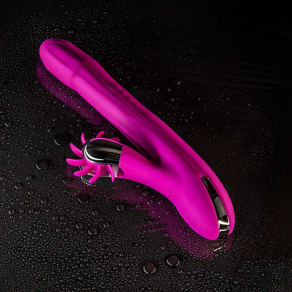 Action No Three  - Vibrátor rabbit se simulací orálního sexu a rotačním pohybem