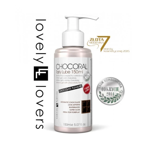 Lovely Lovers Chocoral Tasty Lube 150 ml - żel oralny o smaku czekoladowym