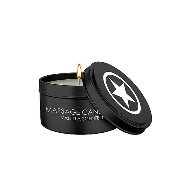 Ouch! Massage Candle Vanilla Scented - Świeca do masażu, waniliowa