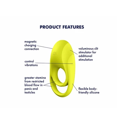 Satisfyer Ring Spectaculat Duo - Wibrujący pierścień erekcyjny