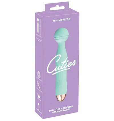 Cuties 2.0 Mini Vibrator Green - Miniwibrator , Zielony