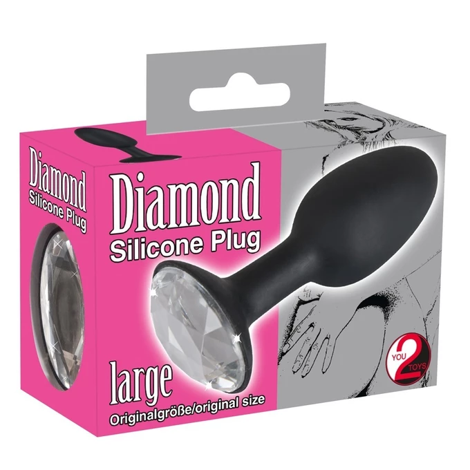 You2Toys Butt Plug Diamond L - Korek analny z diamentem
