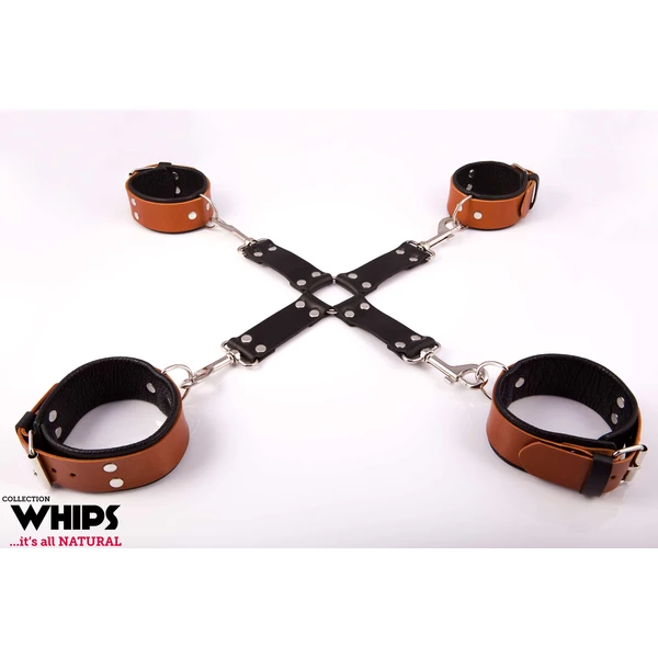 Whips Collection - Krzyżak Męski, Koniak