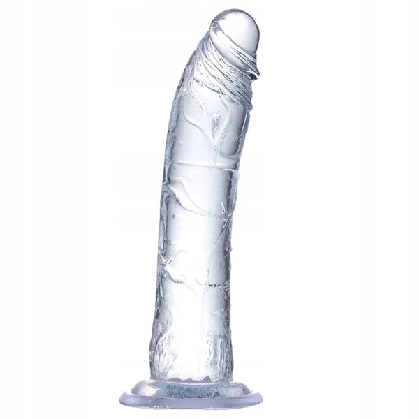 Glazed Realistic dildo 21,5 cm - Dildo klasyczne na przyssawce