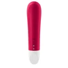 Satisfyer Ultra Power Bullet 1 (Red) - Miniwibrator Pocisk, Czerwony