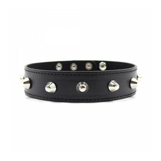 Toyz4lovers Collare Spikes Collar Black - Obroża BDSM