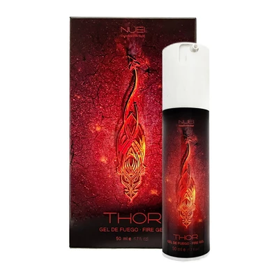 Nuei Thor Intense Pleasure Gel Extra Hot Effect 50Ml - Krople rozgrzewające ułatwiające orgazm