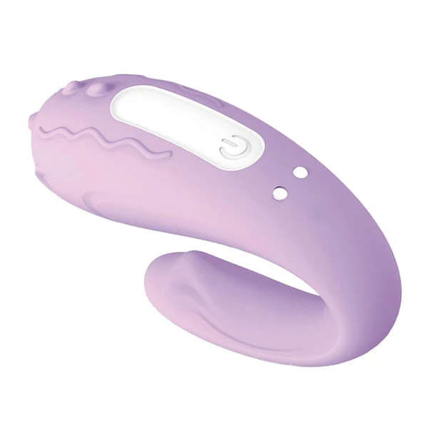 Uenihoern Bright Mauve - Wibrator dla par na pilota
