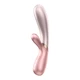 Satisfyer Hot Lover (Pink)  - Vibrátor rabbit s vyhříváním, Růžový