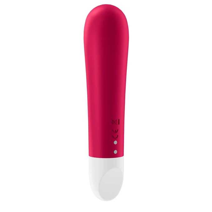 Satisfyer Ultra Power Bullet 1 (Red) - Miniwibrator Pocisk, Czerwony