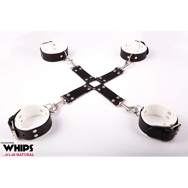 Whips Collection - Krzyżak Męski, Biały
