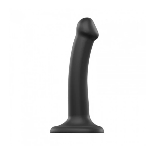 Strap-on-me Double Density Black S - Dildo strap on, Czarny