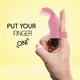 Feelz Toys Magic Finger Vibrator Pink  - vibrátor na prst Růžový
