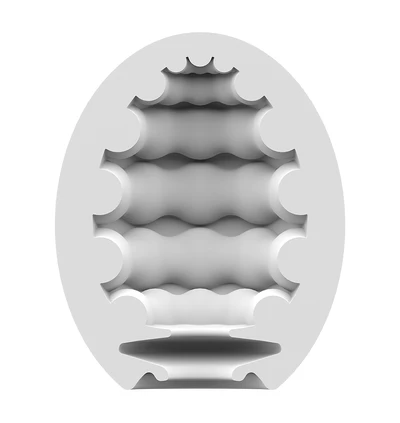 Satisfyer Masturbator Egg Riffle - masturbator jajeczko