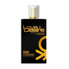 Sexual Health Series Love&amp;Desire Gold Homme 100ml  - Pánský parfém s feromony