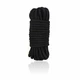 Toyz4lovers Cotton Rope 5Mblack  - Bondážní lano černé