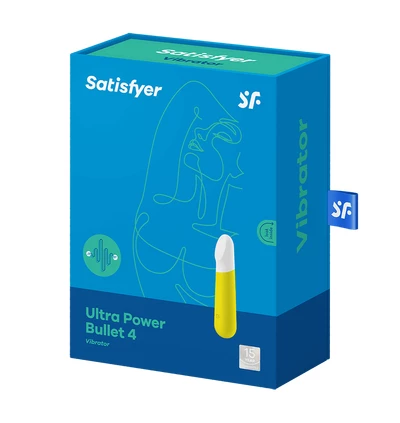 Satisfyer Ultra Power Bullet 4 - Miniwibrator Pocisk, Żółty