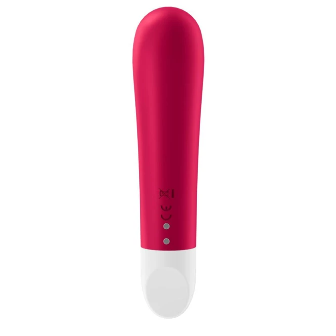 Satisfyer Ultra Power Bullet 1 (Red) - Miniwibrator Pocisk, Czerwony