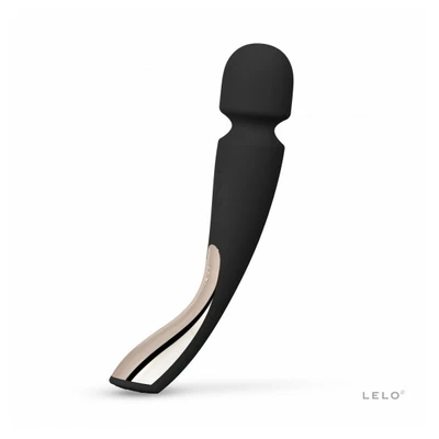 Lelo Smart Wand 2 Medium Black - wibratory wand, czarny