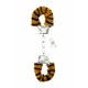 ShotsToys Furry Handcuffs Tiger  - Pouta s kožešinou tygr