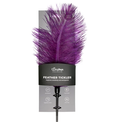 Easy Toys Purple Feather Tickler - Piórko do łaskotania