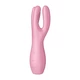 Satisfyer Threesome 3 (Pink)  - Vibrátor se třemi ohebnými rameny Růžový