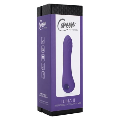 ToyJoy Luna Ii Flexible Vibe Purple - Wibrator do punktu G