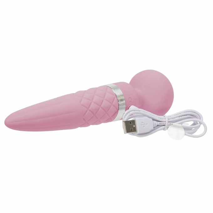 Pillow Talk Sultry Wand Massager Pink - Wibrator wand Różowy