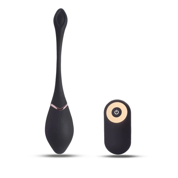 Toyz4lovers Ovulo Vibrante Senza Fili Black - Wibrująca kulka na pilota