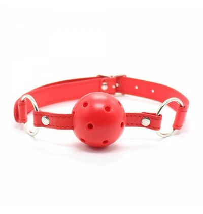 Toyz4lovers Breathable Ball Gag (Rosso) - Knebel z kulką Czerwony