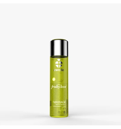 Swede Fruity Love Massage Vanilla Gold Pear 60 Ml - Rozgrzewający olejek do masażu