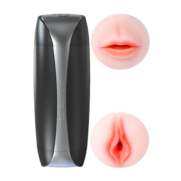 Boss Series Susan Double Delight 2.0 - Masturbator wibrujący z dwoma otworami