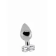 Rich Lucky Diamond Plug 2.75 Inch Silver  - Anální kolík s diamantem