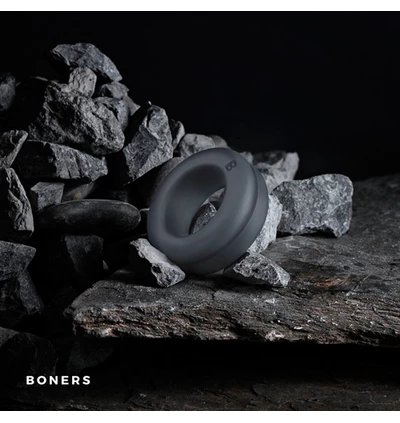 Boners Double Design Cock Ring - Elastyczny pierścień erekcyjny