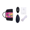 FeelzToys Panty Vibe Remote Controlled Vibrator Black - Wibrator łechtaczkowy do bielizny Czarny