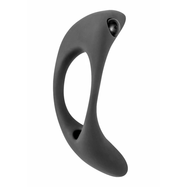 Lola Games Erection Vibroring Pure Passion Lunar Black - Wibrujący pierścień erekcyjny