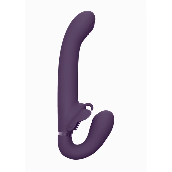Vive Satu Purple - Wibrator króliczek do potrójnej stymulacji
