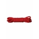 Ouch! Kinbaku Mini Rope 1,5M Red - Lina do krępowania Czerwony