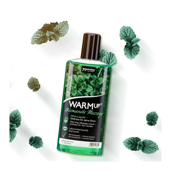 JoyDivision Warmup Mint 150 Ml - Olejek do masażu rozgrzewający, miętowy