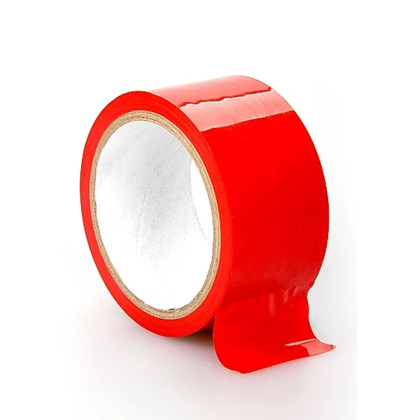 Ouch! Bondage Tape Red - Taśma do krępowania