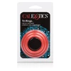CalExotics Tri Rings Red - Zestaw elastycznych pierścieni erekcyjnych Czerwony