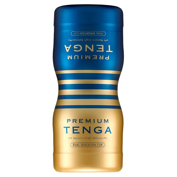 TENGA Dual Sensation C - Masturbator klasyczny z dwoma otworami