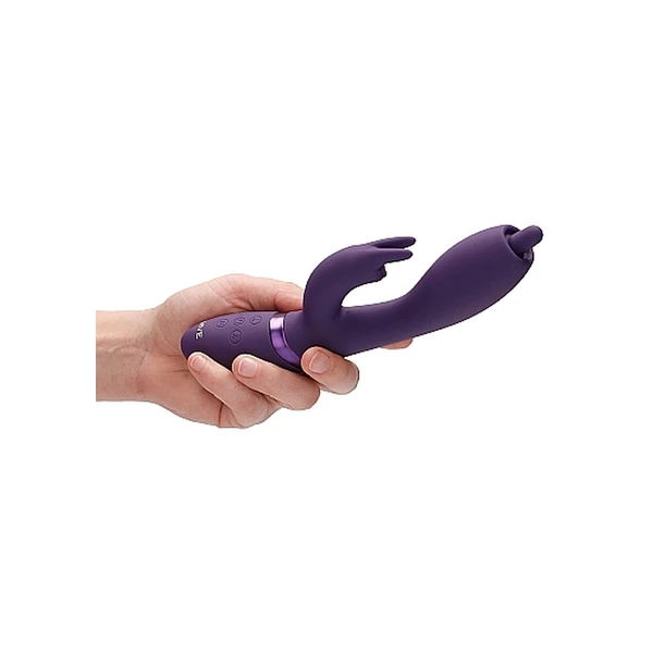 Vive Nilo Pinpoint Rotating G Spot Rabbit Purple - Wibrator króliczek Fioletowy
