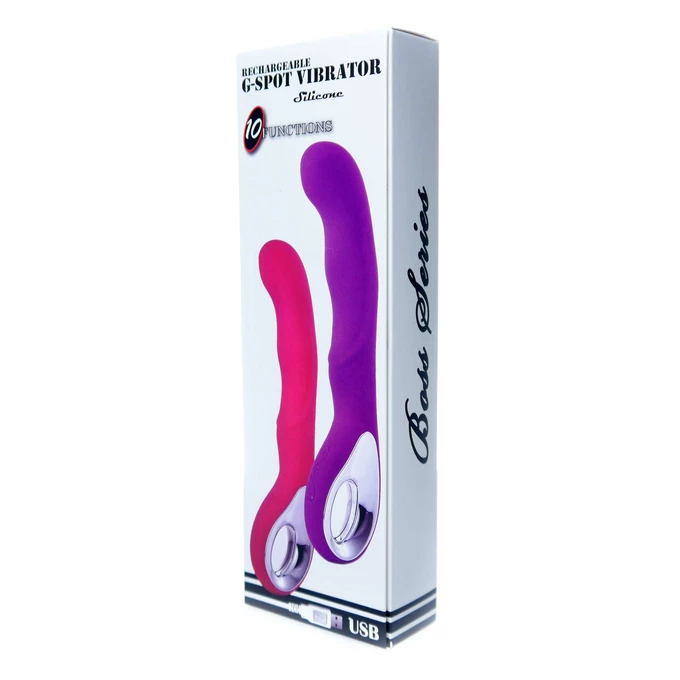 Boss Series Vibrator G Spot 10 - Wibrator do punktu G Różowy