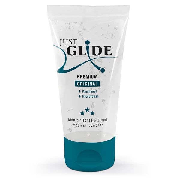Just Glide Just Glide Premium 50 Ml - Lubyrkant na bazie wody, wegański