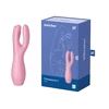 Satisfyer Threesome 3 (Pink) - Wibrator z trzema elastycznymi ramionami Różowy