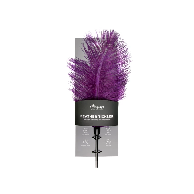 Easy Toys Purple Feather Tickler - Piórko do łaskotania