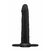 Ouch! Realistic Treasure Black - Dildo Strap on dla mężyczny